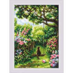 Riolis - Stickbild Garden Swing