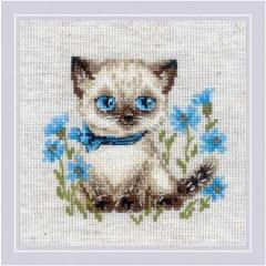 Riolis - Stickbild Siamese Kitten