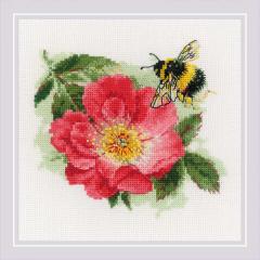 Riolis - Stickbild Furry Bumblebee