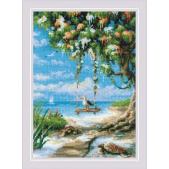 Riolis - Stickbild Beach Swing