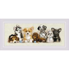Riolis - Stickbild Puppies