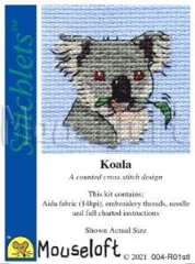 Stickpackung Mouseloft - Koala Ø 6,4 cm