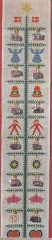 Stickpackung Haandarbejdets Fremme - Adventskalender 12x110 cm