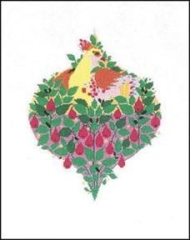 Fremme Stickpackung - Vogel im Nest