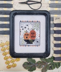 Stickvorlage Hello From Liz Mathews - Two Pumpkins Bright