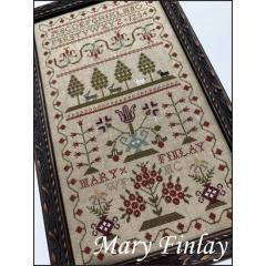 Mary Finlay - The Scarlett House (Stickvorlage)