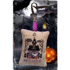 Stickvorlage Fairy Wool In The Wood - Haunted House Keychain