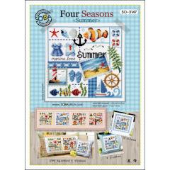 Four Seasons - Summer - Soda Stitch (Stickvorlage)