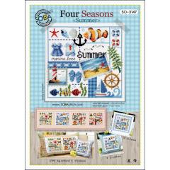 Stickvorlage Soda Stitch - Four Seasons - Summer