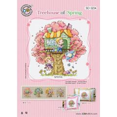 Treehouse of Spring - Soda Stitch (Stickvorlage) - Ausverkauf