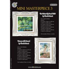 Stickvorlage Soda Stitch - Mini Masterpiece 3 - Monet