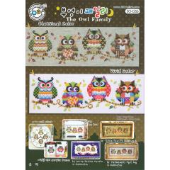 Stickvorlage Soda Stitch - The Owl Family