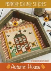 Stickvorlage Primrose Cottage Stitches - Autumn House