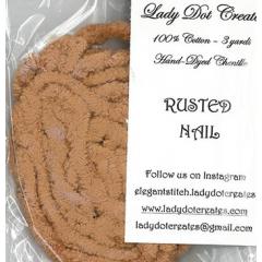 Lady Dot Creates Chenilleband Rusted Nail