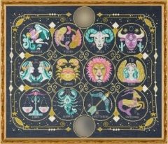 Stickvorlage Tiny Modernist Inc - Zodiac Signs Teil 12