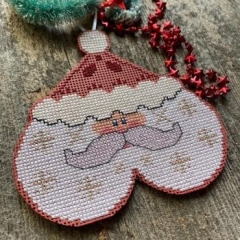 Stickvorlage Luhu Stitches - Heartful Santa