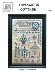 Stickvorlage Rosewood Manor Designs - Owlsmoor Cottage