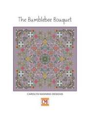 Stickvorlage CM Designs - Bumblebee Bouquet