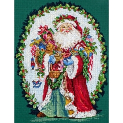 Leti Stitch Stickpackung - Jolly Saint Nick