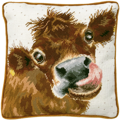 Bothy Threads Hannah Dale - Moo Tapestry