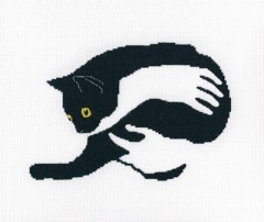 RTO Stickbild Among Black Cats 20,5x14 cm