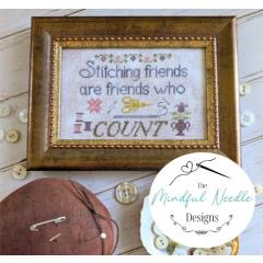 Friends Who Count - Mindful Needle (Stickvorlage)
