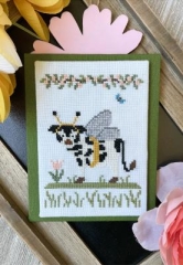 Stickvorlage Petal Pusher - Buzzy Bovine