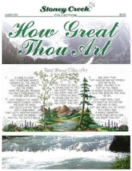 Stickvorlage Stoney Creek Collection - How Great Thou Art