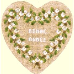 Bonheur des Dames - White Berries Heart - Ausverkauf