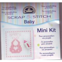 DMC - Scrap & Stitch Baby mini - Mädchen