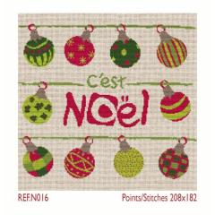Lilipoints - Les boules de Noel (Ausverkauf)