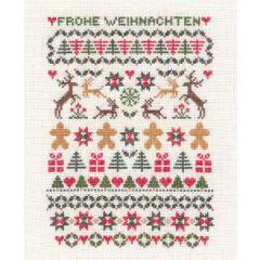 Gisela Süskind - Weihnachtsmustertuch 2012 - Ausverkauf