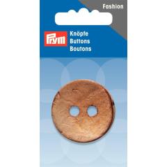 Prym Knopf Kokos rund beige Ø 34 mm - Ausverkauf