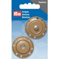 Annäh-Druckknopf Ø 35 mm beige - Prym (Ausverkauf)