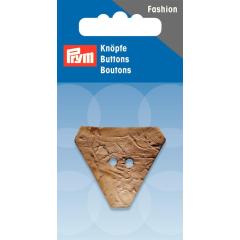 Knopf Kokos Dreieck beige Ø 30 mm - Prym (Ausverkauf)