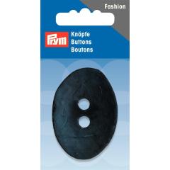 Knopf Kokos oval dunkelblau Ø 50 mm - Prym (Ausverkauf)