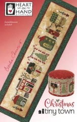 Stickvorlage Heart In Hand Needleart - Christmas Tiny Town (w/emb)