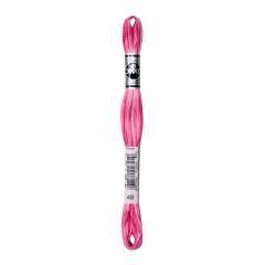 DMC Vierfachgarn Stärke 25 - 48 babyrosa multicolor