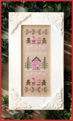 Stickvorlage Country Cottage Needleworks - Sampler Of The Month - December