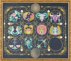 Stickvorlage Tiny Modernist Inc - Zodiac Signs Teil 11