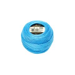DMC Perlgarn Stärke 5 - 45 m – 996 elektrisch blau mittel (Ausverkauf)