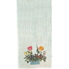 Haandarbejdets Fremme - Läufer Frühlingsblumen