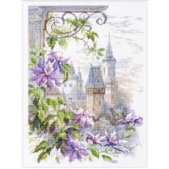Magic Needle - Stickbild Fragrance of Clematis