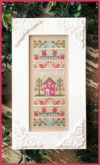 Stickvorlage Country Cottage Needleworks - Sampler Of The Month - September