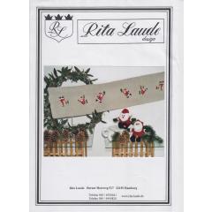 Stickvorlage Rita Laude - Band Weihnachtsmänner (Ausverkauf)