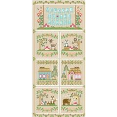 Country Cottage Needleworks - Welcome To The Forest 7 Vorlagen
