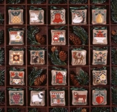 Stickvorlage The Prairie Schooler - Christmas Miniatures