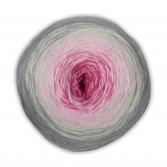 Woolly Hugs Bobbel Cotton - grau-rosa (62)