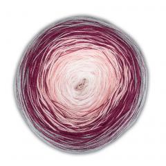 Woolly Hugs Bobbel Cotton - grau-rosé (01)
