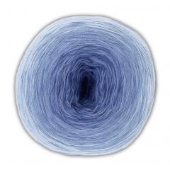 Woolly Hugs Bobbel Cotton - weiß-bleu-blau (29)